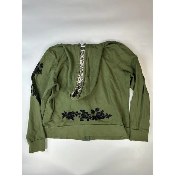 Vintage Disneyland Resort Jacket Womens 2XL Y2K Tinkerbell Fairy Skull Full Zip - Picture 7 of 7